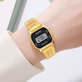 thumbnail image 3 of SKMEI Watch for Women Waterproof Digital Watch Square Stainless Steel Women Watch, 3 of 6