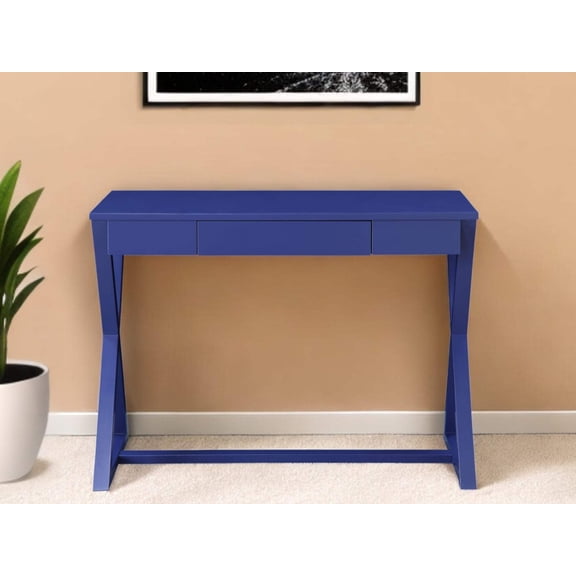 42" Blue Writing Desk