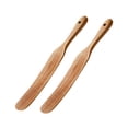 thumbnail image 4 of Espátula para filetes planos, batidor de madera, herramienta para raspar huevos y fermentar levadura. B, 4 of 9