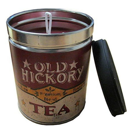Old World Cradle - Sweet Tea & Lemon Scented Candle in 13 oz Tin with Old Hickory Tea Label by Linda Spivey - Made in the USA by Our Own Candle Company