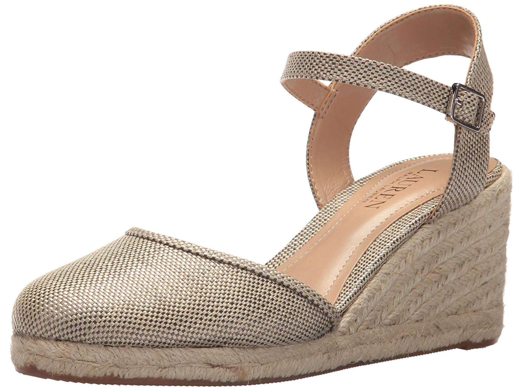 ralph lauren women's wedge shoes