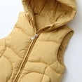 thumbnail image 6 of MEZZALL Girls Winter Coats Vests With Hood Sleeveless Kids Warm Quilted Jackets Stylish Casual Outerwear For Toddler Children Classic Dailywear, 6 of 9