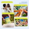 thumbnail image 4 of Freshmile Travel Size Mouthwash Tablets - 60 Count, Fluoride & Alcohol-Free, Xylitol & NHA, Mint Flavor, Oral Hygiene Essentials, Teeth Cleaner, 4 of 6