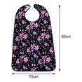 thumbnail image 1 of Bavoirs pour Adultes pour Manger Imperméables Protection Complète pour l'Alimentation Réutilisable Personnes Âgées Femmes et Hommes Noir, 1 of 7