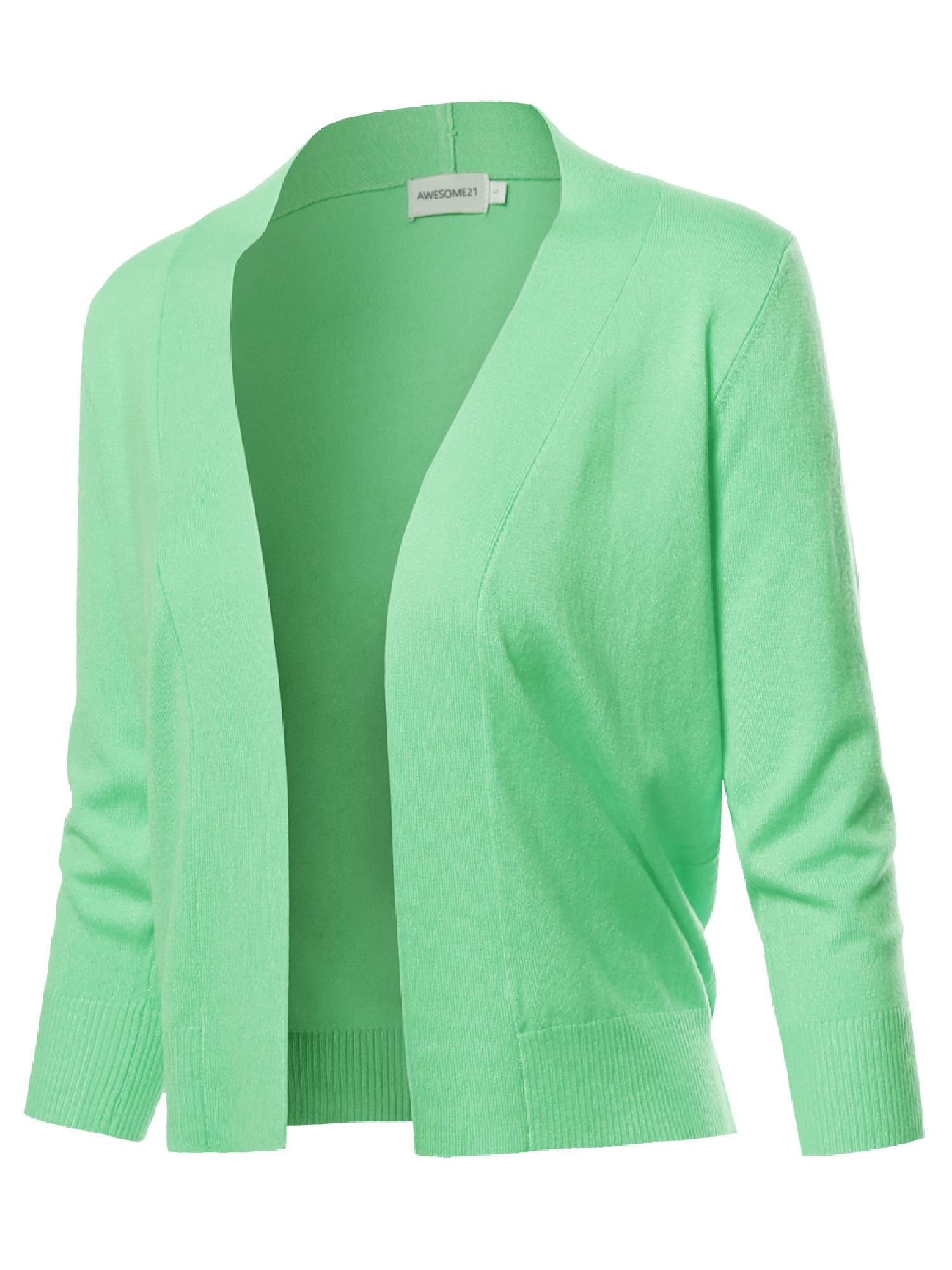 Solid Color Short Sleeve Cardigan Home Wear Three-Piece Set main image 0
