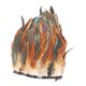 thumbnail image 2 of Adornos de plumas de gallo Traje de rendimiento Adornos de costura 1 metro Decoración de fiesta Borde de tela Adornos de flecos de plumas artificiales A BLESIY Sombrero de vestir, 2 of 7
