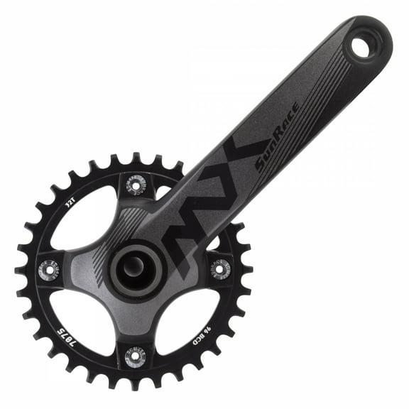 Sunrace Crankset Fcmx0U 175X32 11S W/24Mm Bsa Bb Bk