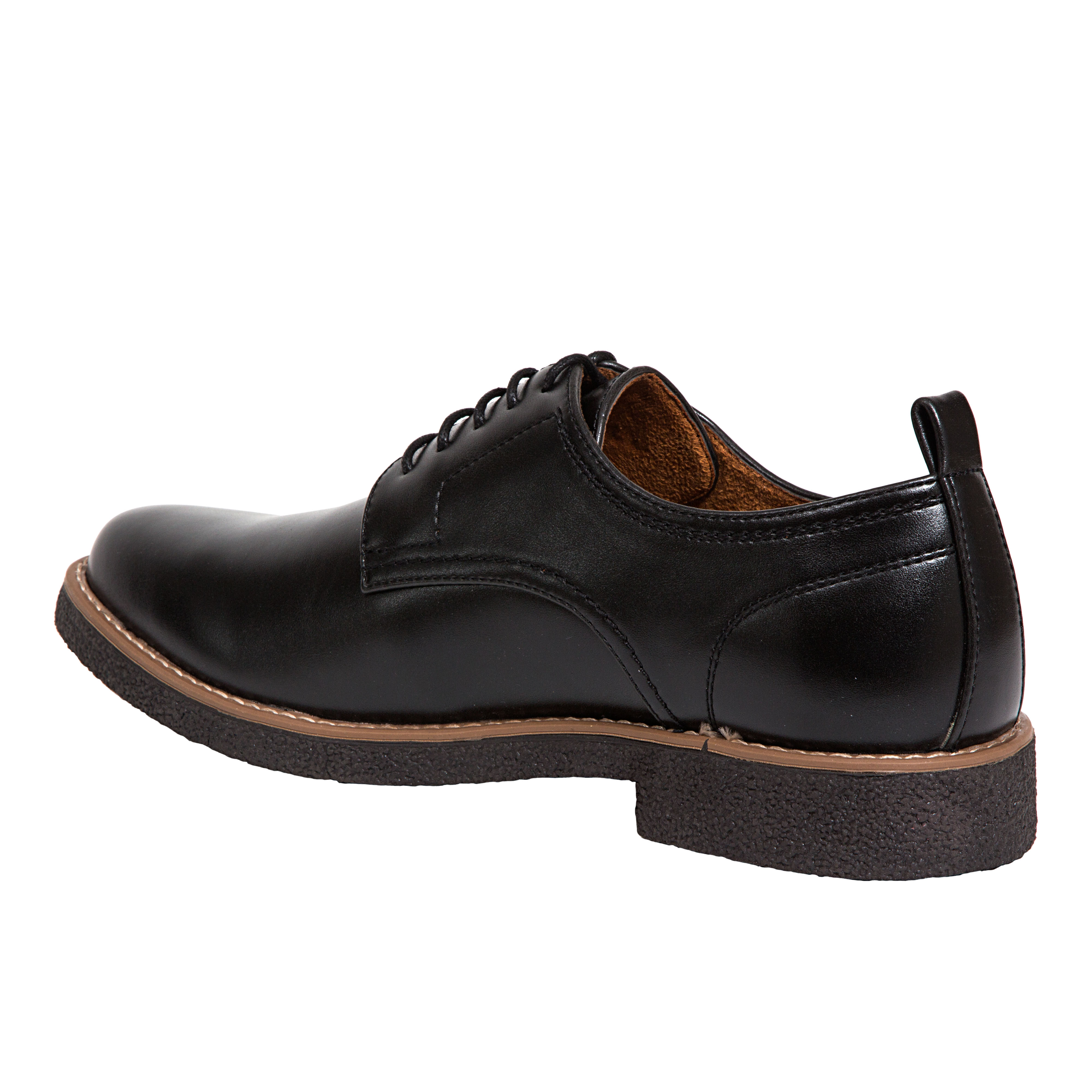 Deer Stags Highland Men\'s Oxford Dress Shoes Brown Memory Foam 10.5 M NEW Slip Resistant Soft Stags Memory Foam Shoes Classic Deer  main image 3