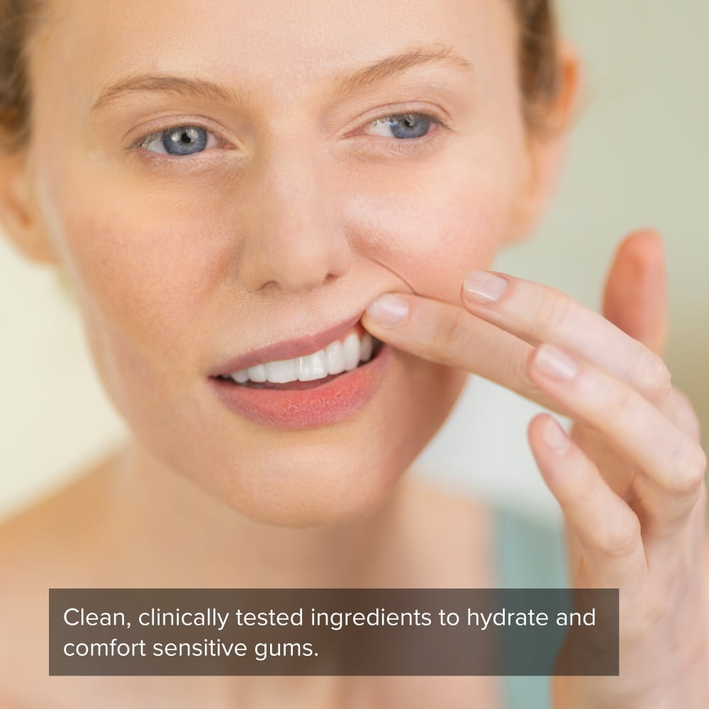 SeroVital Smile Hydrating Gum Serum – Improve Gum Health, Nurture Oral Microbiome – Formulated for Sensitive and Dry Gums––Hyaluronic Acid, Aloe Vera, and Vitamin E, and Saffron –– 1 oz., Mint Kiss
