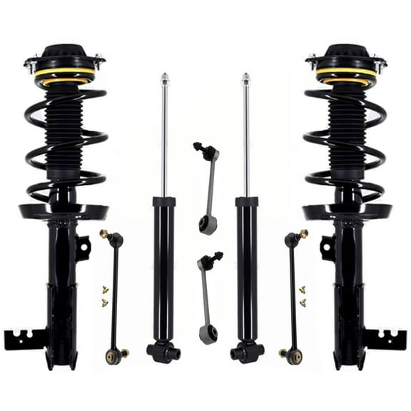 Front Struts & Rear Shocks & Links For GMC Terrain 1.6L 4 Wheel Drive 2018-2020