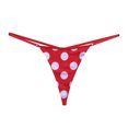 thumbnail image 6 of VOOPET 4 PACK Women's Sexy Cotton Thong Seamless G-string Panties Leopard Print Sports T-Back Underwear, 6 of 10