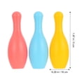 thumbnail image 2 of 1 Set Kid Bowling Toy Funny Educatinal Toy Indoor Sports Kit (Random Color), 2 of 8
