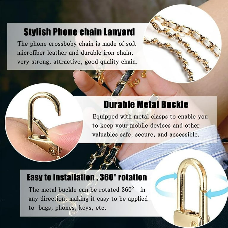 Cell Phone Lanyard Phone Crossbody Chain, Adjustable Phone
