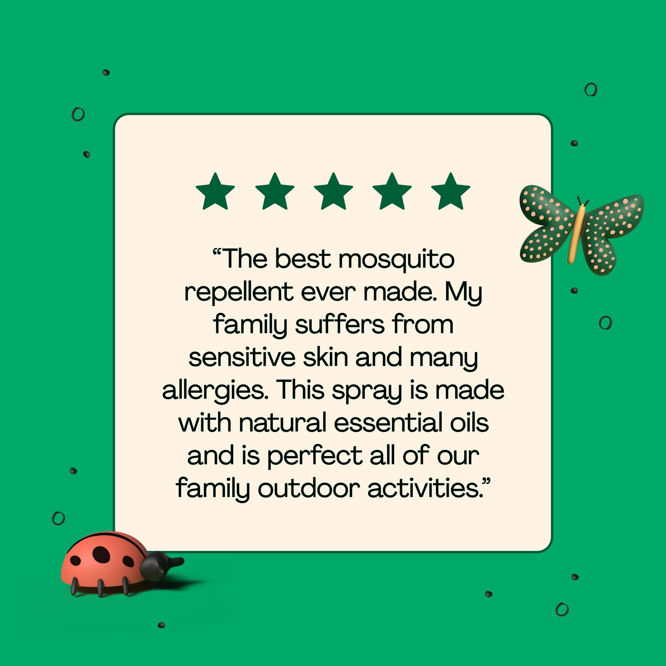 Hello Bello Kids Mosquito Repellent, Made with Natural Plant-Based Essential Oils, 5.0 oz