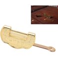 thumbnail image 2 of Veeki Vintage Mini Cabinet Drawer Gift Box Decorative Padlock, Unique Design, Beautifully Engraved Retro Design Multipurpose with Key Zinc Alloy for Jewelry Box Suitcase Home Decor24055661, 2 of 4