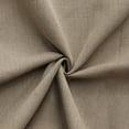 thumbnail image 2 of Loft Living Mitchel Light Filtering Raw Silk Dual Header(Back Tab/Rod Pocket) Single Curtain Panel 54" x 84" in White, 2 of 5