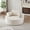 Beige, variant on Eyisean 55''W Corduroy Oversized Round Chaise Lounge Chair Indoor, Upholstered Boneless Deep Seat Floor Sofa Chair with Pillow, No Assembly Required, Single Sofa Armchair for Living Room