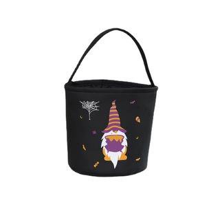 Decoración De Halloween Bolsa De Dulces De Halloween Bolsa De Asas De Cubo De Dulces De Calabaza Bolsa De Regalo De Fiesta Para Niños Y Niñas Vogacara HA043941-01