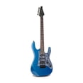 thumbnail image 2 of Beginner & Intermediate Full Size Electric Guitar – Blue Gloss, HSS Pickups, Tremolo Bridge, Maple Neck, 2 of 8