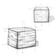thumbnail image 7 of Simpli Home Fredrik Square Pouf, 7 of 7