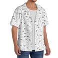 thumbnail image 2 of Naloa Airplane Men's Loose Fit Cuban Collar Short-Sleeve Shirt, Hawaiian Shirts, Mens Shirts Casual for Everyday Wear Outings-3X-Large, 2 of 5