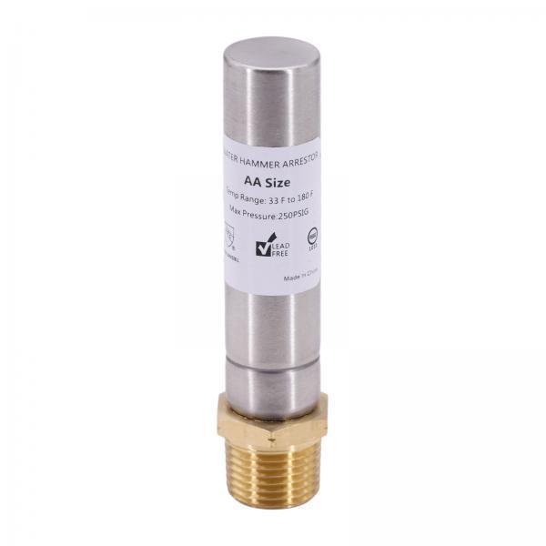 2 Arandelas De Acero Inoxidable Para Lavadora Con Protección Contra Golpes De Ariete, Rosca NPT De 1/2"