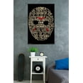 thumbnail image 2 of Friday The 13th - Text Mask Wall Poster, 22.375" x 34", 2 of 2