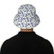 thumbnail image 5 of Balery Blue Flax Flowers Sombreros para el sol para hombre y mujer, sombrero de pescador con UPF 50+, 5 of 6