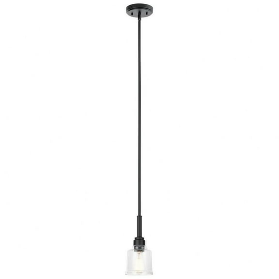 52399BK Kichler Lighting Aivian - 1 Light Mini Pendant In Vintage Industrial Style-11.25 Inches Tall and 5.25 Inches Wide-Black Finish