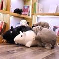 thumbnail image 2 of for Creative Stuffed Rat Plush Animal Toy for Beds Sofas Home Decor Skin-friendl, 2 of 10