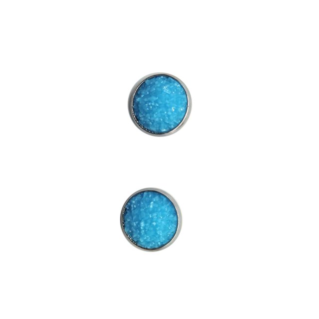 Pendientes de tuerca de 10 mm Pendientes de forma redonda Pendientes de gota de acero inoxidable resistentes Joyas de moda perforadas Tipo de Ropa, zapatos y accesorios Miscelánea tipo 11 11 Sonducket AP010471-11