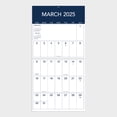 thumbnail image 2 of 2025-12 Month Hanging Wall Calendar-Large Grid Blue-12x12 by Dayspring, 2 of 5