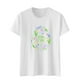 thumbnail image 1 of Tops con estampado de Pascua de manga corta con cuello redondo para mujer Fridja  bn4620, 1 of 6