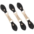thumbnail image 1 of Hebillas de cuero negro Macarena con hebilla bolso de lona manualidades de bricolaje, 1 of 8