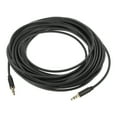 thumbnail image 1 of 3.5mm Auxiliar Cable Macho a Macho Auxiliar Audio Cable HiFi Auriculares Cable 33 Pies Nylon Trenzado para Teléfono Auriculares Altavoz Estéreo, Negro, 1 of 4