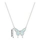 thumbnail image 4 of Collar con colgante de ópalo blanco platino único, 4 of 8