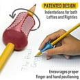 thumbnail image 5 of The Pencil Grip Metallic Grippers 6-Pack, Pencil Grips for Handwriting, Ergonomic Pen Holder for Righties & Lefties, Writing Practice for All Ages, Writing Tool with Finger Cushion, 5 of 9