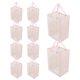 thumbnail image 4 of Window Bags Flower Packaging Gift Carrying Elegant Appearance Women Event Planners Pink 35.00X25.00X18.00CM 10Pcs, 4 of 5