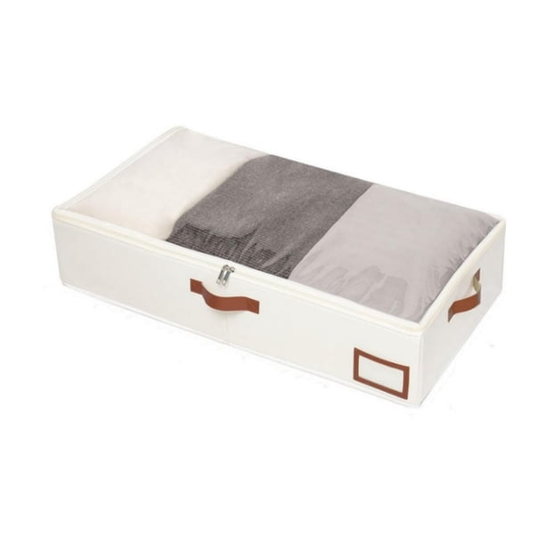 Bolsa organizadora de ropa para debajo de la cama, de tela no tejida, para guardar ropa, para armario del hogar.