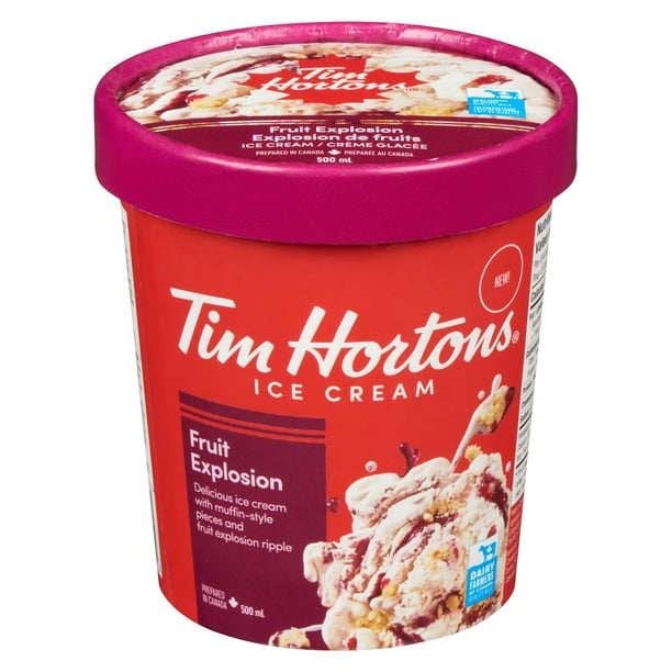 Tim Hortons Fruit Explosion Ice Cream 500mL Walmart.ca