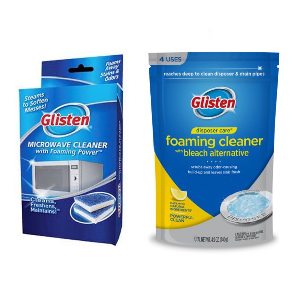 Glisten Microwave Cleaner, 2 Uses, and Disposer Care Garbage Disposal