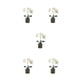 thumbnail image 3 of Flor de orquídea artificial Yuarrent Bonsái Simulación en maceta Phalaenopsis Decoración para el hogar 8 Flores, 3 of 6