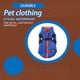 thumbnail image 3 of Greeniant Arnés de invierno para mascotas, chaqueta impermeable a prueba de viento, para correr, ropa Universal ligera, gancho trasero, decoración de Ropa para mascotas Azul L Greeniant PT000587-10, 3 of 6