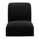 thumbnail image 3 of Fundas elásticas para sillas de comedor, fundas clásicas lisas para sillas, protectores de sillas Negro, 3 of 9