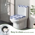thumbnail image 4 of HELLHERO Keep Dust Stain for Bathroom Home Comfort Soft Toilet Lid Covers Adjustable Stretch Easy Care, 4 of 8