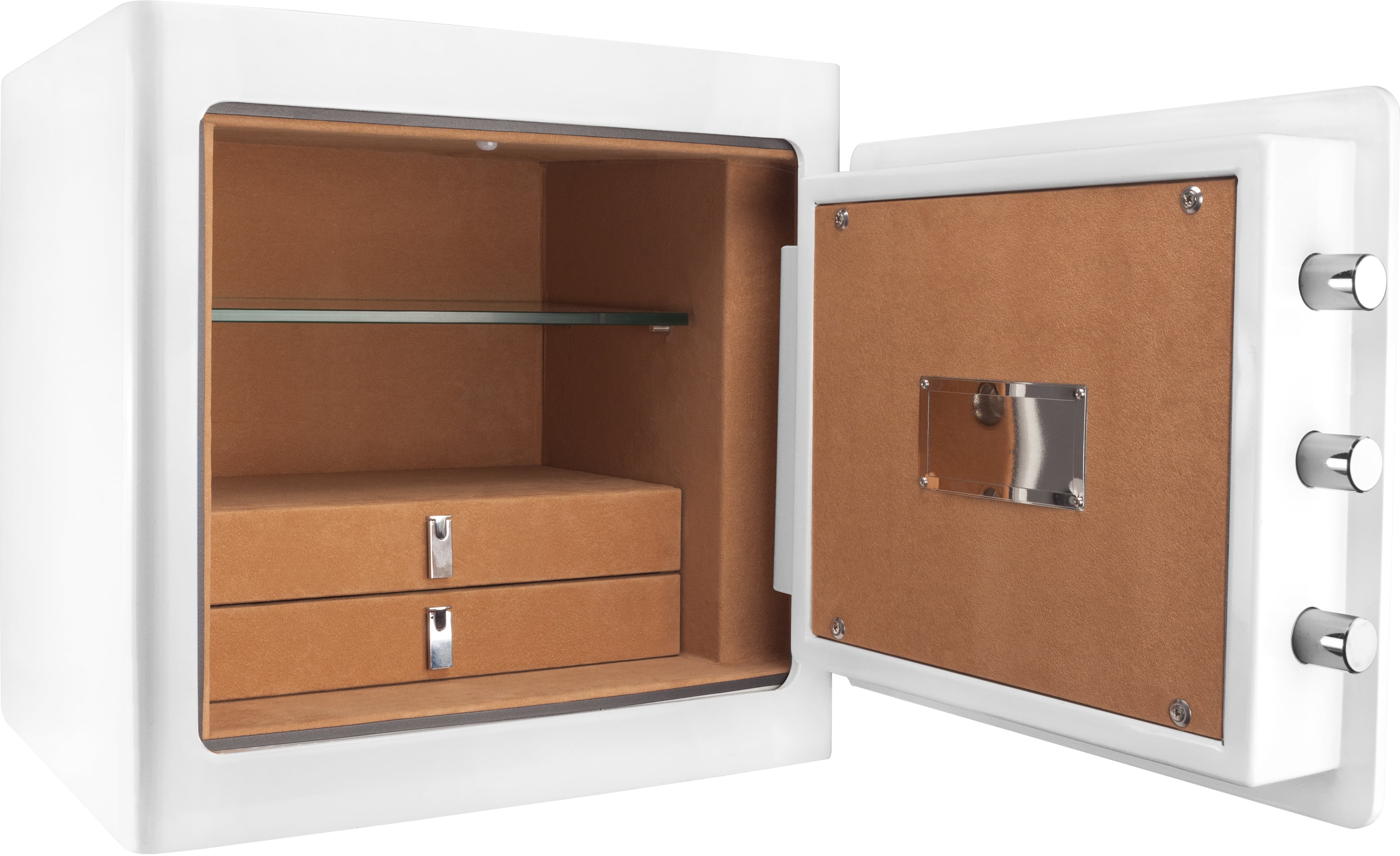 1.01 Cubic Ft White Jewelry Safe v2
