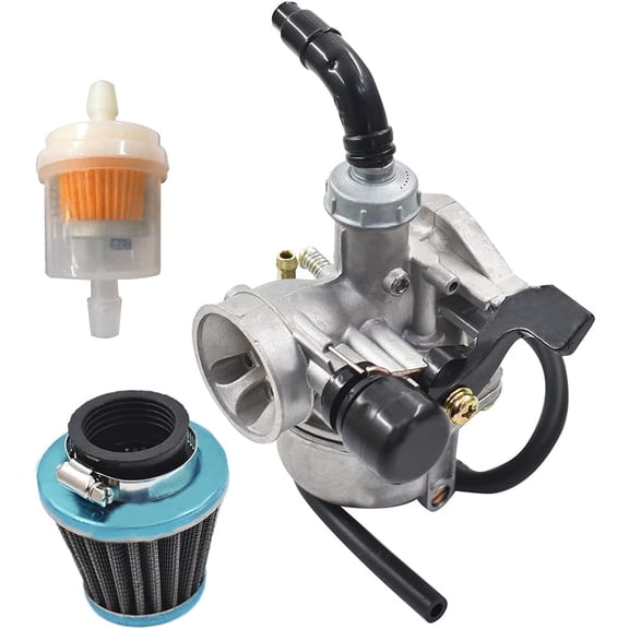 waltyotur PZ19 50CC 90CC 110CC Carburetor with Air Filter Replacement for Sunl Tao Tao Buyang ATV Dirt Bike