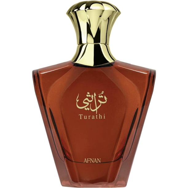 Afnan Agua de Perfume EDP Turathi Brown para Adultos unisex, 90 ml (Paquete de 1)