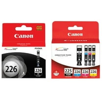 Genuine Canon PGI-225/CLI-226 Ink Tank Combo Pack (4530B008) Canon CLI-226 Black Ink Tank (4546B001)