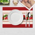 thumbnail image 2 of EUDIDV Xmas Ornaments Christmas Placemat Table Mat Christmas Home Living Room Decoration Placemat Christmas Decorations, 2 of 7
